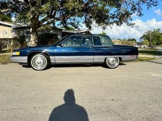 cadillac 1990 2dr fleetwood coupe 37,000 miles
