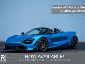 2020 mclaren 720s spider convertible 2d
