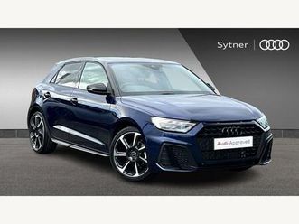 1.0 tfsi 30 black edition sportback euro 6 (start/stop) 5dr
