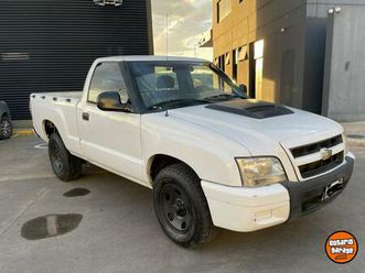 chevrolet s10 cabina simple, mwm 2.8 turbo, 2010, aire y direccion, lista para transferir