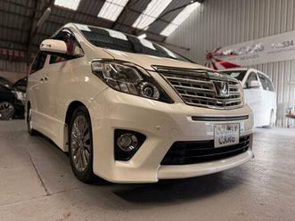 toyota alphard 350s golden eyes edition 3.5v6 twin sunroofs, 2013-13-reg,