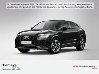 audi q3 sportback 35 tfsi 2x s line lm19 ahk navi+ le