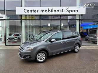 seat alhambra 2.0 tdi dsg style +navi +kamera +zimski paket v