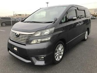 2010 toyota vellfire 2.4 z platinum selection petrol automatic 7 seateer twin