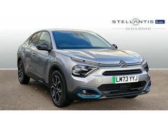 citroen c4 x 50kwh shine fastback 4dr electric auto (7.4kw charger) (136 ps)