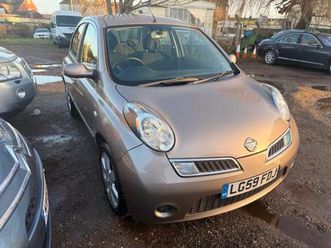 2009 nissan micra 1.4 acenta 5dr auto hatchback petrol automatic