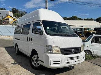 2005 nissan caravan extended high roof camper conversion van