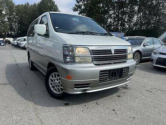 2000 nissan elgrand 4wd intercooler turbo diesel 80k