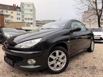 peugeot 206 cc filou/klimatr./allwetter/servo/tüv 04-27