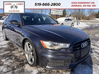 audi a6 * 4dr sdn quattro 3.0t technik * carfax * цена до