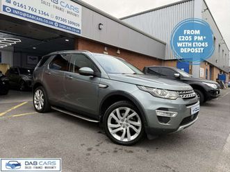 2016 - 2.0 discovery sport luxury hse td4 auto 4wd 5dr