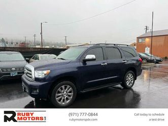 used 2010 toyota sequoia limited