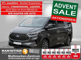 ford tourneo custom l1 titanium x 8s 5jahre+leder+19z