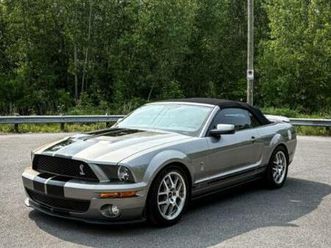 2009 ford mustang 2dr conv shelby gt500 special edition