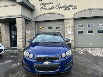 2014 chevrolet sonic lt