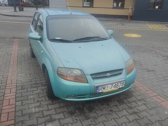 chevrolet kalos benzyna mielec • olx.pl