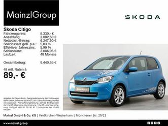 skoda citigo 1.0 mpi ambition pdc shz