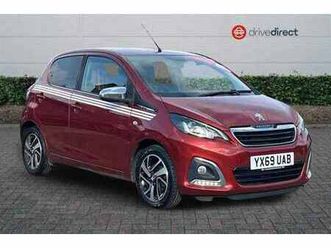 2019 peugeot 108 1.0 72 collection 5dr hatchback petrol manual
