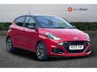 2022 hyundai i10 1.0 t-gdi n line 5dr hatchback petrol manual