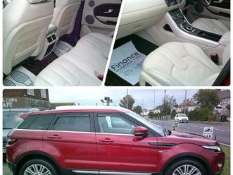 2013 (13) - range rover evoque 2.2cc auto prestige luxury rear tvs vgc fsh diesel 5-door