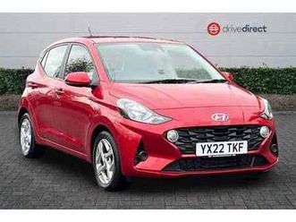 2022 hyundai i10 1.0 se connect hatchback 5dr petrol manual euro 6 (start/stop) (67 ps) hatchback petrol...