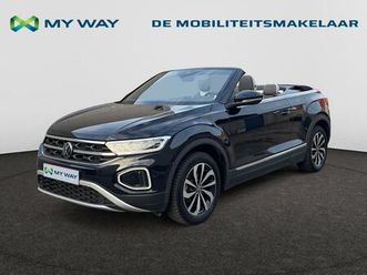 volkswagen t-roc cabriolet style bus prem 1.5 tsi 150pk *acc, leder, zetel+stuurverwarming*