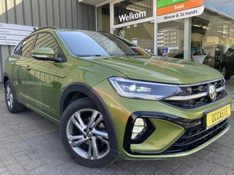 volkswagen taigo r-line 116tsi -automaat -airco -acc -app -led matrix -camera