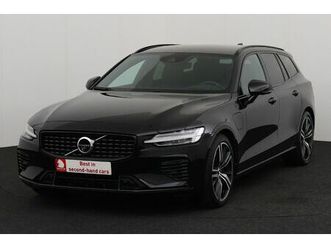 volvo v60 r-design 2.0t6 4x4 recharge phev geartronic r-design 2.0t6 4x4 recharge phev geartronic + gps + camera + half/leder + camera + pdc + cruise + alu + tr
