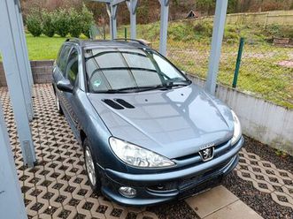 peugeot 206 sw jbl 75 ahk tüv und inspektion neu