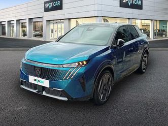 nouveau e-3008 gt moteur electrique 210 ch (157 kw