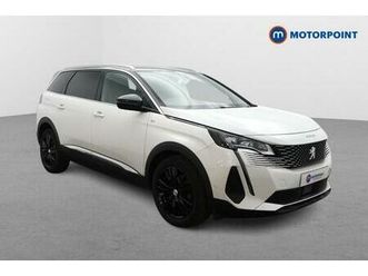 2022 peugeot 5008 1.2 puretech gt 5dr hatchback petrol manual