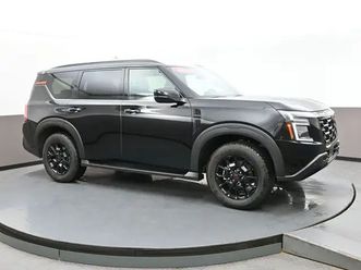 2025 nissan armada pro-4x luxury suv with the latest of advanced