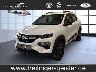 dacia spring essential klima servo lichtsen bluetooth