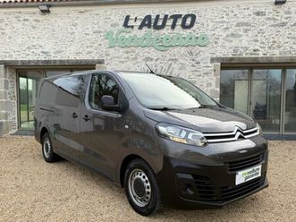 citroen jumpy xl cabine approfondie 2.0 bluehdi 150 bvm6 club attelage kit bois