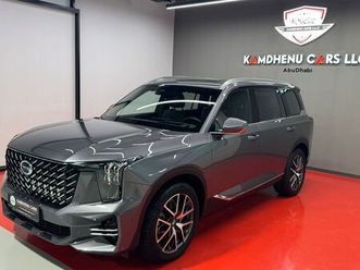 2024 | gac gs8 gx | gcc specs | under warranty | 7 seater | 4wd | excellent condition