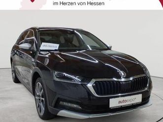 skoda octavia combi 2.0 tdi 4x4 scout ahk nav