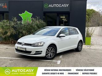 volkswagen golf 7 1.2 tsi 110 allstar 5p / suivi complet / carplay / caméra / keyless / 2ème main
