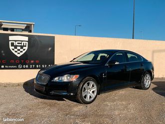 jaguar xf 3.0 i v6 238 cv boîte auto luxe premium - historique complet, sièges avant électriques, gps, camera, bluetooth..