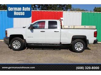 2018 chevrolet silverado 2500hd 4x4 double cab short bed #k41