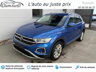 volkswagen t-roc 1.5 tsi evo 150 start/stop dsg7 style