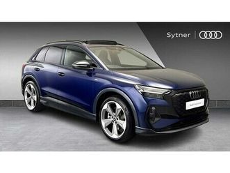 audi q4 e-tron black edition 45