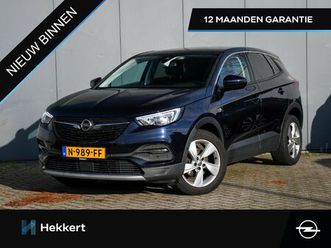 opel grandland x innovation 1.2 turbo 130pk automaat dode hoek | 18''lm | winter pack | pdc + camera | apple-carplay