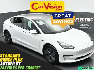 used 2021 tesla model 3 standard range plus maple shade nj 08052