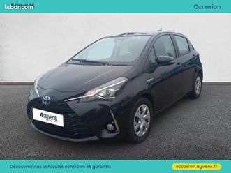 toyota yaris hybrid affaires 100h france business my19
