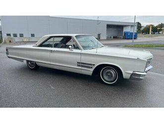1966 chrysler 300 series blanc automatique, 3 vitesses co...