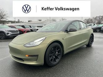 used 2020 tesla model 3 standard range plus huntersville nc 28078