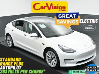 used 2021 tesla model 3 standard range plus maple shade nj 08052