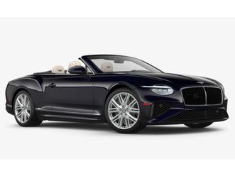2026 bentley continental gtc