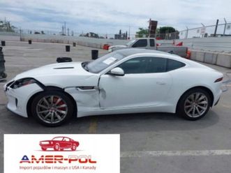 jaguar f-type 2018 jaguar f-type 340hp 3.0 benzyna 340km