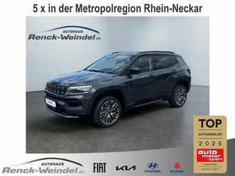 jeep compass summit 4xe 1.3 digitales cockpit klimasi